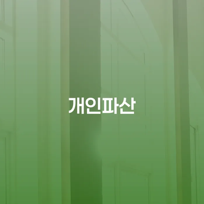 개인회생압류 개인회생 결정나고