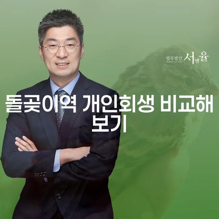 돌곶이역 개인회생 비교해보기