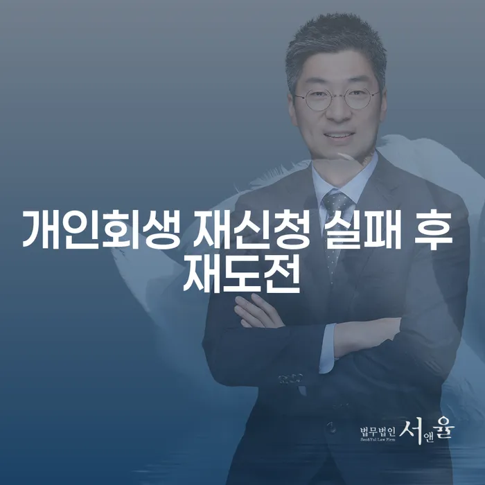 개인회생 재신청 실패 후 재도전: 다시 시작할 수 있을까요?