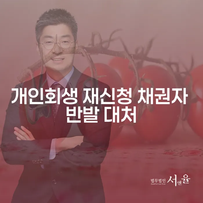 개인회생 재신청 시 채권자 반발을 어떻게 대처해야 할까요?
