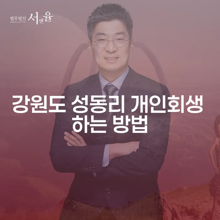 강원도 성동리에서 개인회생을 성공적으로 진행하는 방법은?